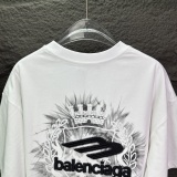 Balenciaga Classic Embroidery LogoT girl Couple Versatile Casual Short Sleeves