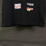 Balenciaga Fashion Multi Logo Printed T-shirt Couple Versatile Casual Short Sleeve