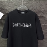 Balenciaga Classic Logo Printed T-shirt Couple Versatile Casual Short Sleeve