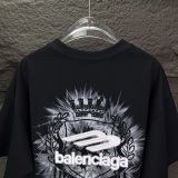 Balenciaga Classic Embroidery LogoT girl Couple Versatile Casual Short Sleeves