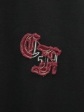 Chrome Hearts Fashion Patch Embroidered T-shirt Couple Versatile Casual Short Sleeve