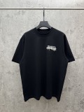 Balenciaga Classic Embroidery Logo T-Shirt Couple Loose Casual Short Sleeves