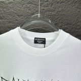 Balenciaga Classic Logo Printed T-shirt Couple Versatile Casual Short Sleeve