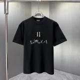 Balenciaga Classic Personalized Logo Printed T-shirt Couple Versatile Casual Short Sleeve