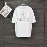 Balenciaga Classic Logo Printed T-shirt Couple Versatile Casual Short Sleeve