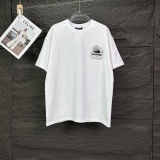 Balenciaga Classic Embroidery LogoT girl Couple Versatile Casual Short Sleeves