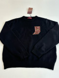 Gucci New Men's Embroidery GG Casual Round Neck Knitted Sweater