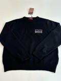 Gucci New Men's Embroidered Logo Casual Round Neck Knitted Sweater