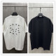 Balenciaga Fashion 3D Embroidered Purple Logo T-shirt Couple Loose Casual Short Sleeve