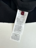 Gucci New Men's Embroidered Logo Casual Round Neck Knitted Sweater