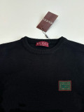Gucci New Men's Embroidered Logo Casual Round Neck Knitted Sweater