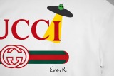 Gucci New Classic Logo Printed Short Sleeve Couple Loose and Versatile T-shirt