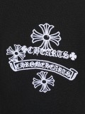 Chrome Hearts Classic Embroidered Cross Short Sleeve Couple Versatile Casual T-shirt