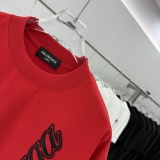 Balenciaga New Classic Embroidered Logo Short Sleeve Unisex Versatile Casual T-shirt