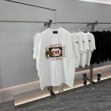 Gucci Fashion Logo Printed Short Sleeve Unisex Versatile Casual T-shirt