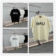 Gucci Classic Simple Logo Printed Short Sleeve Couple Versatile Casual T-shirt