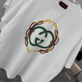 Gucci Fashion Logo Printed Short Sleeve Couple Versatile Casual T-shirt