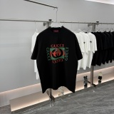 Gucci New Fashion Logo Printed Short Sleeve Unisex Versatile Casual T-shirt