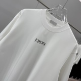 Dior New Classic Simple Logo Printed Short Sleeve Unisex Versatile Casual T-shirt