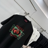 Gucci New Fashion Logo Printed Short Sleeve Unisex Versatile Casual T-shirt