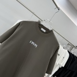 Dior New Classic Simple Logo Printed Short Sleeve Unisex Versatile Casual T-shirt