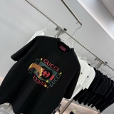 Gucci Fashion Logo Printed Short Sleeve Unisex Versatile Casual T-shirt
