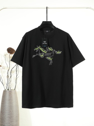 ARC'TERYX Classic Embroidered Logo Short Sleeve Couple Versatile Casual T-shirt