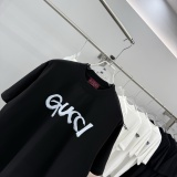 Gucci Classic Simple Logo Printed Short Sleeve Couple Versatile Casual T-shirt