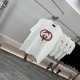 Gucci New Classic Logo Printed Short Sleeve Unisex Versatile Casual T-shirt