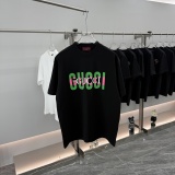 Gucci Classic Logo Printed Short Sleeve Couple Versatile Casual T-shirt