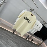 Gucci Classic Simple Logo Printed Short Sleeve Couple Versatile Casual T-shirt