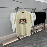 Gucci New Fashion Logo Printed Short Sleeve Unisex Versatile Casual T-shirt