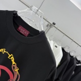 Gucci Fashion Logo Printed Short Sleeve Couple Versatile Casual T-shirt