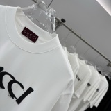 Gucci Classic Simple Logo Printed Short Sleeve Couple Versatile Casual T-shirt