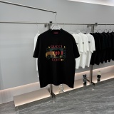 Gucci Fashion Logo Printed Short Sleeve Unisex Versatile Casual T-shirt
