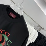 Gucci New Fashion Logo Printed Short Sleeve Unisex Versatile Casual T-shirt