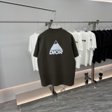 Dior New Classic Simple Logo Printed Short Sleeve Unisex Versatile Casual T-shirt