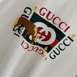 Gucci Fashion Logo Printed Short Sleeve Unisex Versatile Casual T-shirt