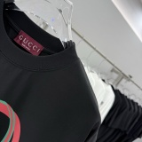 Gucci New Classic Logo Printed Short Sleeve Unisex Versatile Casual T-shirt