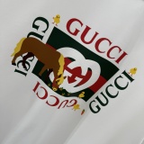 Gucci Fashion Logo Printed Short Sleeve Unisex Versatile Casual T-shirt