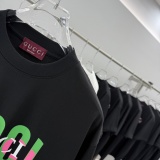 Gucci Classic Logo Printed Short Sleeve Couple Versatile Casual T-shirt