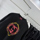 Gucci Fashion Logo Printed Short Sleeve Couple Versatile Casual T-shirt