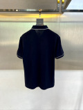 Louis Vuitton New Spring Logo Jacquard Collar Short Sleeve Polo Shirt