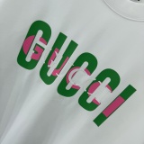 Gucci Classic Logo Printed Short Sleeve Couple Versatile Casual T-shirt
