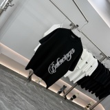 Balenciaga New Classic Embroidered Logo Short Sleeve Unisex Versatile Casual T-shirt