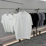 Prada Classic Simple Logo Printed T-shirt Couple Versatile Casual Short Sleeve