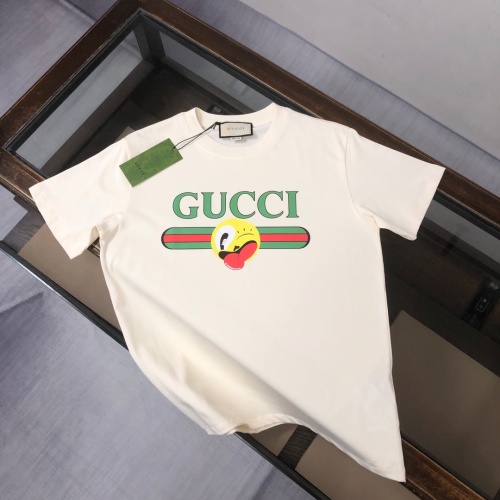 Gucci Classic Logo Printed Short Sleeve Unisex Casual Versatile T-shirt