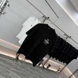 Fendi Classic Logo Printed T-shirt Couple Versatile Casual Short Sleeve