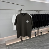 Fendi Classic Logo Printed T-shirt Couple Versatile Casual Short Sleeve