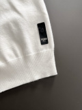 Fendi Classic Simple Versatile Round Neck Base Knitted Sweater